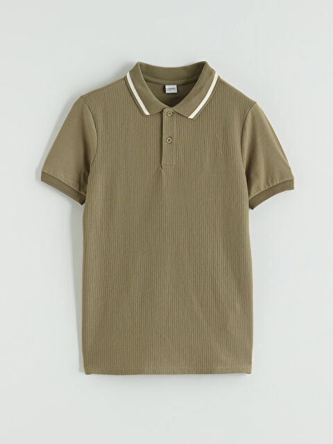 LCW Kids Polo Yaka Erkek Çocuk Tişört - S6BO41Z4-GXF