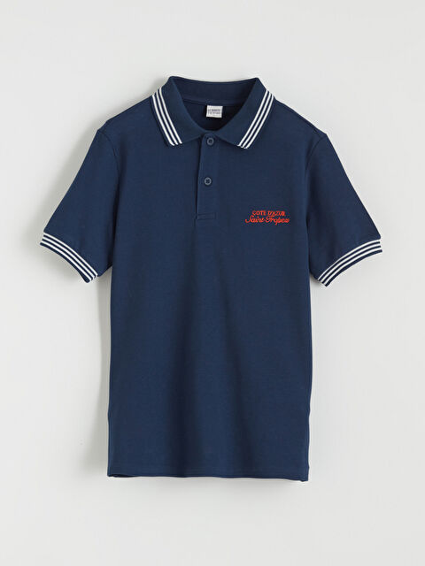 LCW Kids Polo Yaka Erkek Çocuk Tişört - S6BO44Z4-HFK