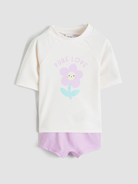 LCW baby Kız Bebek Mayo Takım - S6BO63Z1-FDL