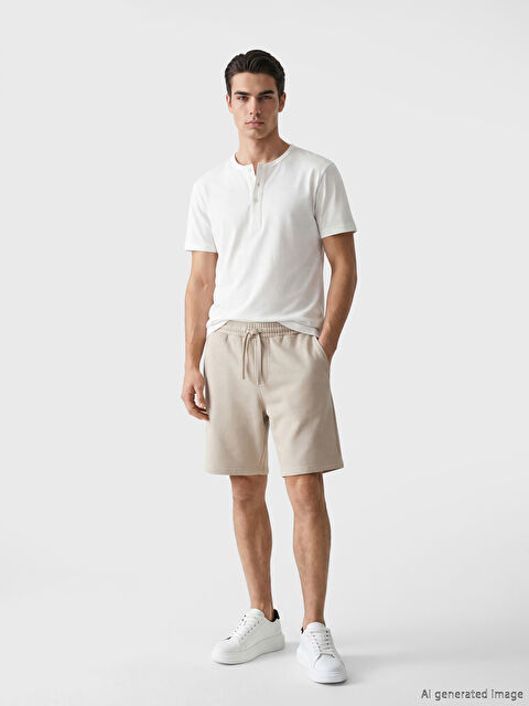 LCWAIKIKI Classic شورت رجالي بقصّة عادية