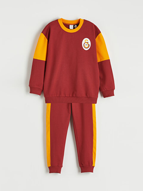 LCW Kids Galatasaray Baskılı Erkek Çocuk Eşofman Takımı - S6BQ40Z1-VAD