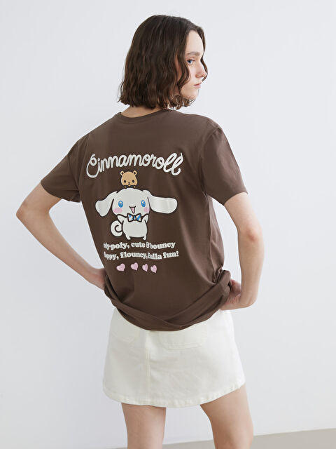XSIDE Cinnamoroll Baskılı Kadın Tişört - S6BQ83Z8-S7U