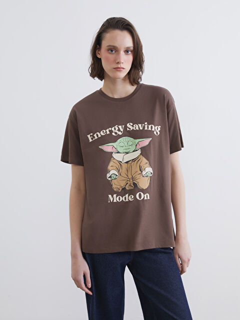 XSIDE The Mandalorian Print Women's T-Shirt - S6BQ85Z8-S7U