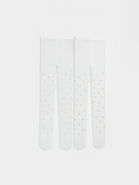 LCW baby Малышки девочки экрю Колготки - S6BR16Z1-FDU