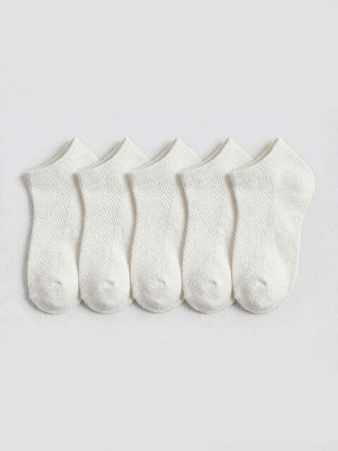 LCW Kids Erkek Çocuk Patik Çorap 5'li  - S6BR59Z1-Q6K
