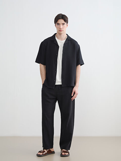 XSIDE Мужские брюки из муслина свободного кроя