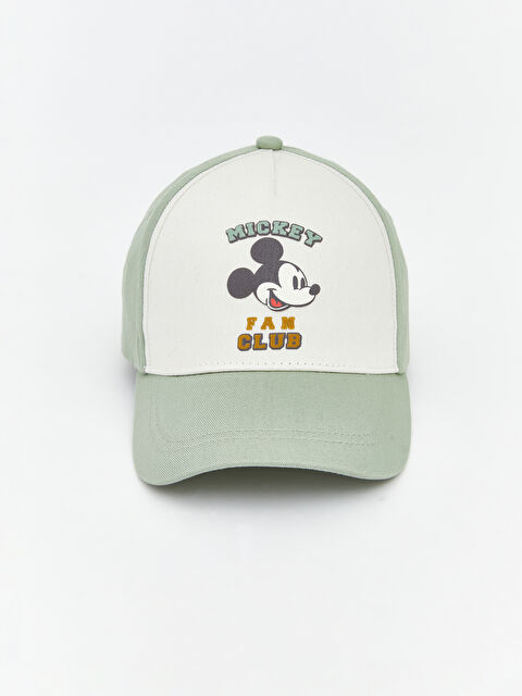 LCW ACCESSORIES Mickey Mouse Baskılı Erkek Bebek Kep Şapka  - S6BS27Z1-FHV