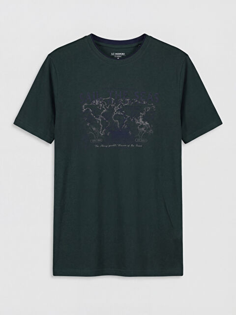 LCWAIKIKI Classic Man GREEN T-Shirt