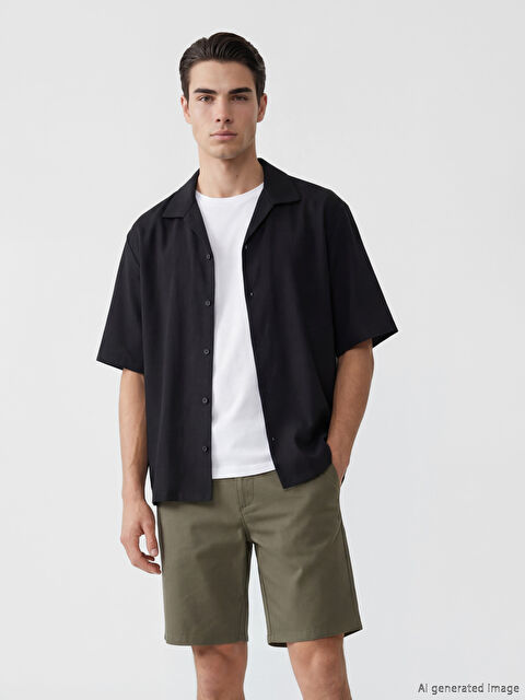 LCWAIKIKI Classic Man KHAKI Shorts