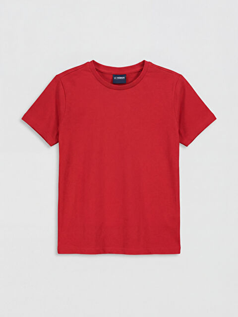 LCW Kids Girl RED T-Shirt - S6BT46Z4-HPM