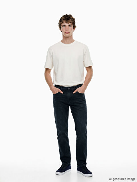 LCW Jeans 790 Rahat Kalıp Erkek Jean Pantolon - S6BT64Z8-309