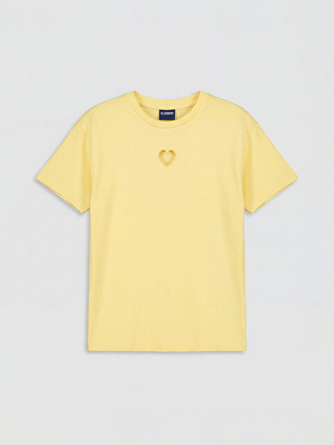 LCW Kids Girl YELLOW T-Shirt - S6BU35Z4-ZS3