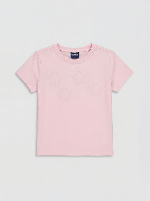 LCW Kids Girl PINK T-Shirt - S6BU39Z4-ZN8