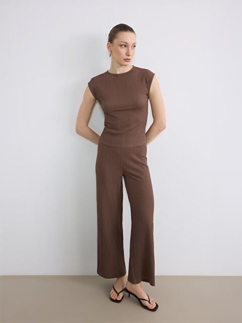 LCWAIKIKI Classic Frau BRAUN Hosen