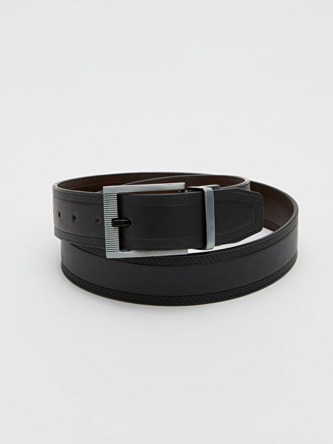 LCW ACCESSORIES მამაკაცები შავი ქამარი - S6BV18Z8-HUC