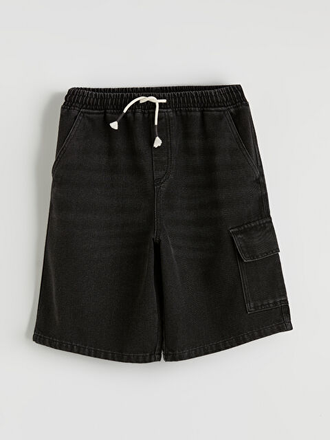 LCW Kids Boy ANTHRACITE Denim Shorts - S6BV40Z4-M0U