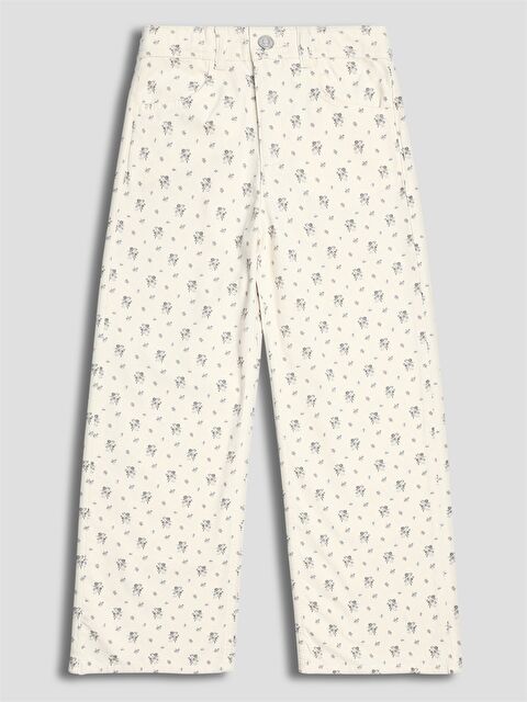 LCW Kids Girl BEIGE Trousers - S6BV90Z4-LQA