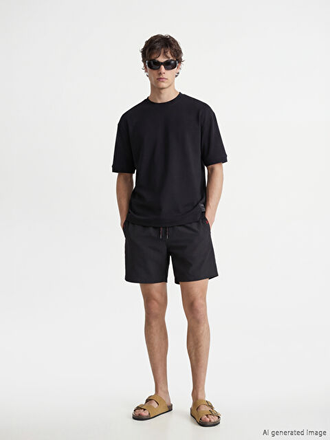 LCW SWIMWEAR Мужчины Черный Шорты для плавания