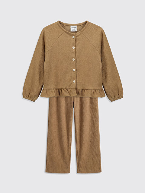 LCW Kids طقم بيج فتاة