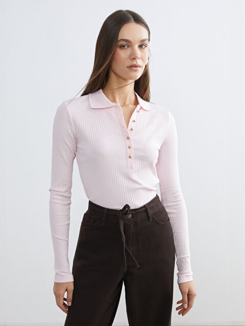 LCW Vision Жіночий боді з коміром-поло - S6CA13Z8-QWN