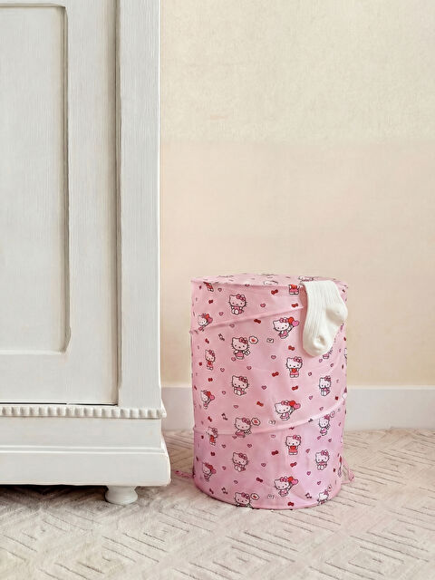 LCW HOME Hello Kitty Baskılı Çamaşır Sepeti