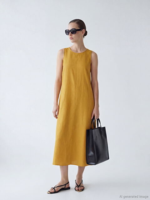 LCWAIKIKI Classic Woman YELLOW Dress - S6CB44Z8-EDN