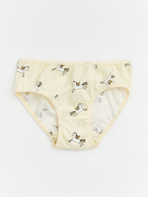 LCW Kids Kız Çocuk Desenli Külot - S6CD14Z1-LUG