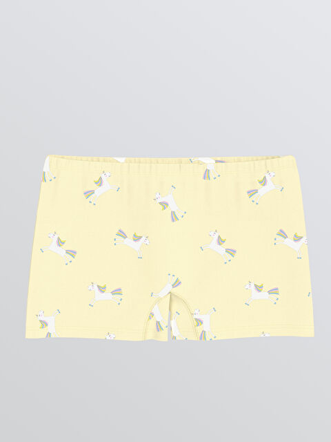 LC WAIKIKI Desenli Kız Çocuk Boxer - S6CD20Z1-LUG