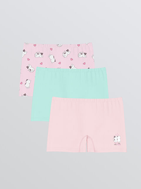 LCW Kids Girl PINK Boxer Trunks - S6CD29Z1-LT4
