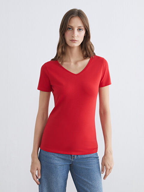 LCWAIKIKI Basic Футболка - S6CD37Z8-HJY