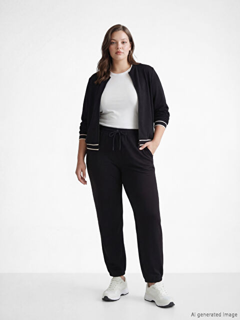 LCW EVERYDAY Soft Touch Women's Jogger Sweatpants - S6CD39Z8-CVL