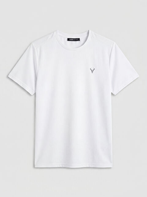 XSIDE ACTIVE Bisiklet Yaka Baskılı Erkek Tişört