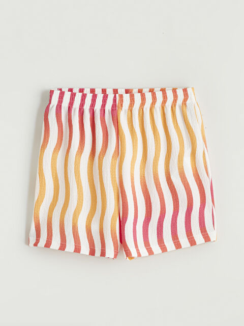 LCW Kids Shorts rayés à taille élastiquée pour filles