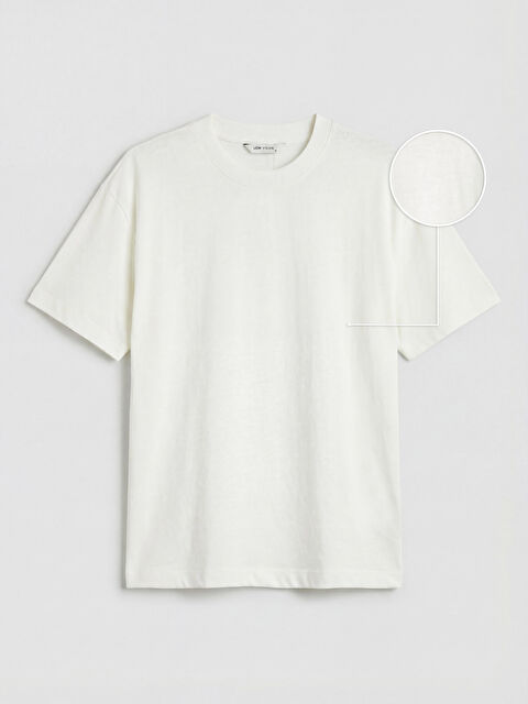 LCW Vision Bisiklet Yaka Erkek Tişört