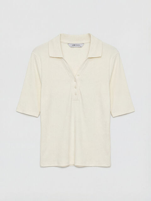 LCW Vision Polo Collar Women's T-Shirt