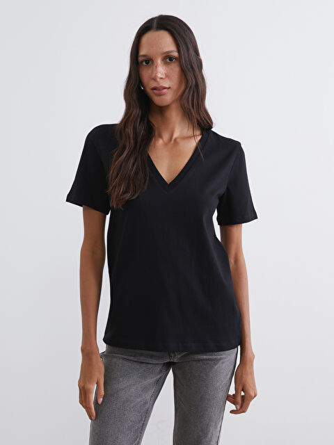 LCW Vision T-shirt BLANC Femme - S6CD87Z8-Q6K