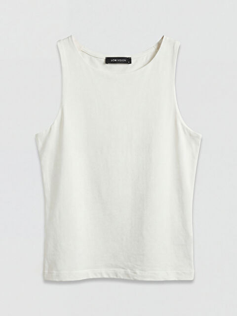LCW Vision تانك توب بياقة دائرية للسيدات - S6CD88Z8-R9J