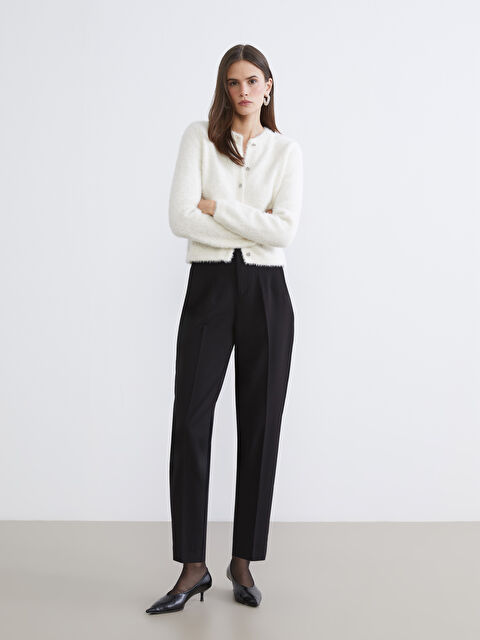 LCW Vision Woman BLACK Trousers - S6CE11Z8-CVL