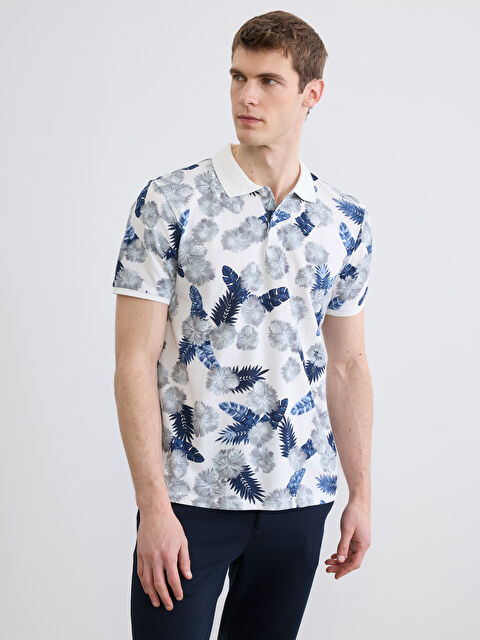 LCW Vision Polo Yaka Desenli Pike Erkek Tişört - S6CE45Z8-LU7