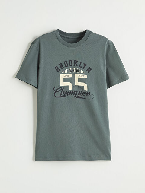 LC WAIKIKI Baskılı Erkek Çocuk Tişört - S6CE73Z4-H9D