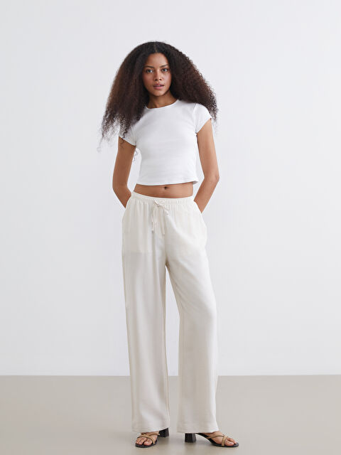 XSIDE Woman BEIGE Trousers - S6CF12Z8-10W