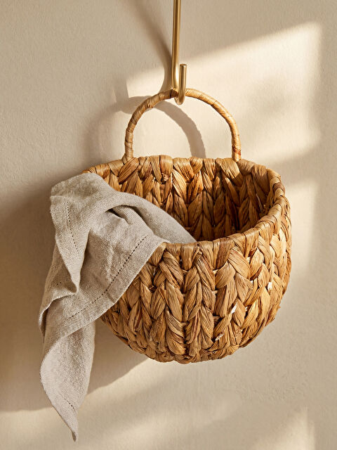 LCW HOME Dekoratif Hasır Sepet 19 cm - S6CF75Z8-F9C