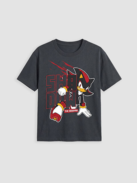 LCW baby Sonic Printed Boys' T-Shirt - S6CI90Z1-R4W