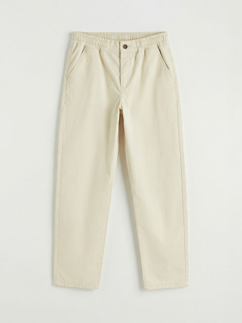 LCW Kids Linen-Look Regular Fit Boys' Trousers - S6CJ40Z4-FT0