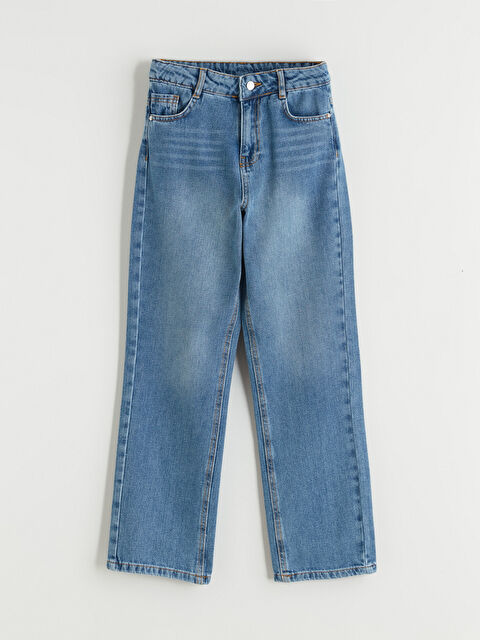 LCW Kids جينز للبنات بخصر مرن - S6CJ66Z4-H45