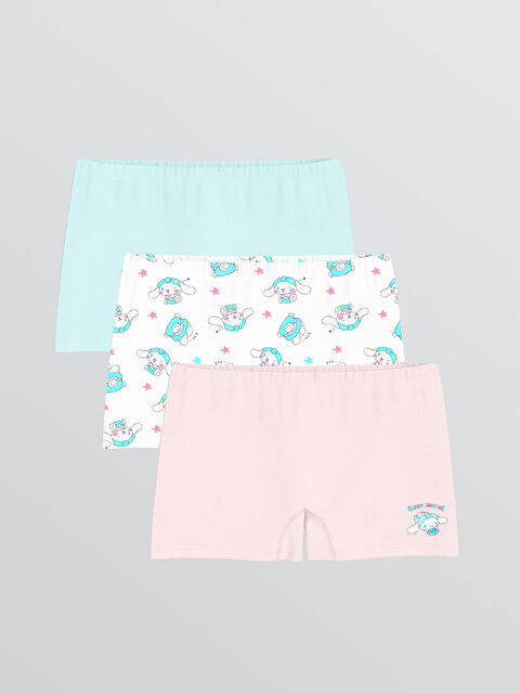 LCW Kids Girl WHITE Boxer Trunks - S6CJ94Z4-LU7