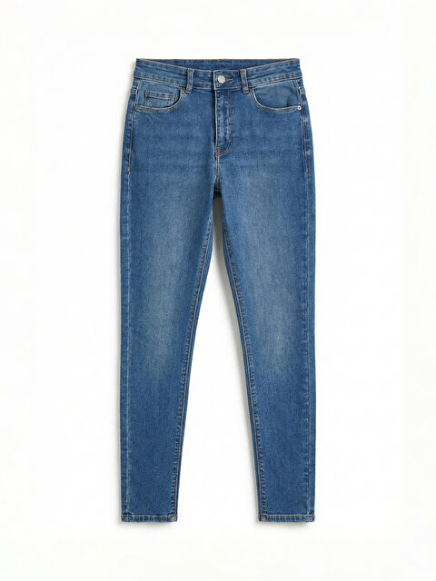 LCW Jeans Jüpiter Süper Skinny Fit Kadın Jean Pantolon	 - S6CK79Z8-507