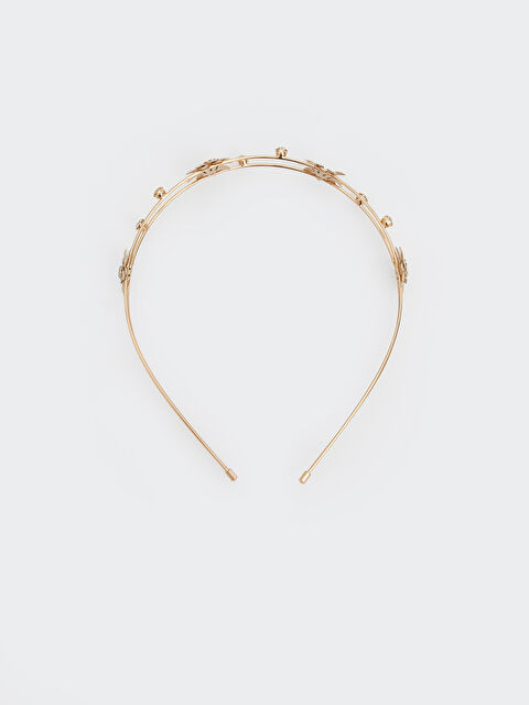 LCW ACCESSORIES Çiçek Desenli Kız Çocuk Taç  - S6CL44Z8-M0T