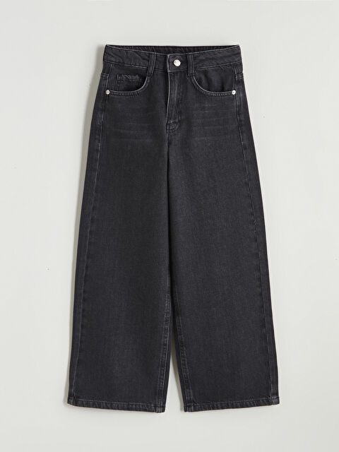 LCW Kids Girl BLACK Jeans - S6CL70Z4-SHP