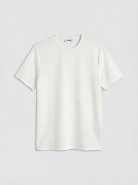 XSIDE Bisiklet Yaka Erkek Tişört - S6CL82Z8-R9J